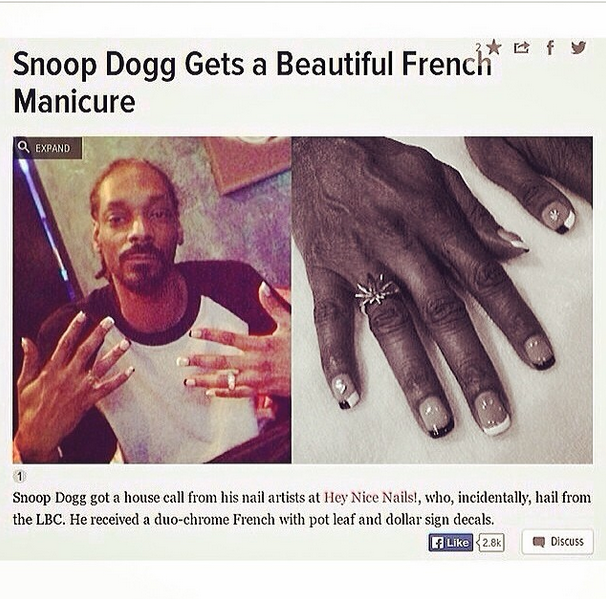 snoop dog manicure