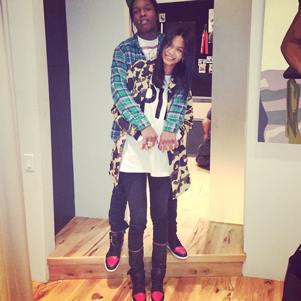 asap rocky and chanel iman