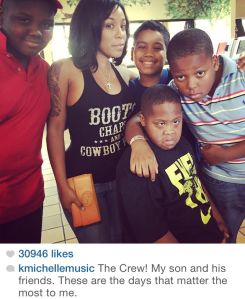 K.-Michelle-son-and-friends