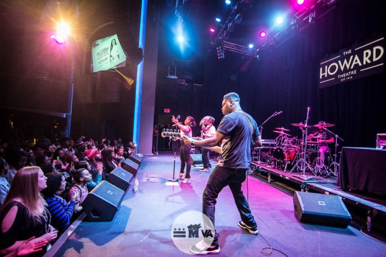 Mack Wilds and Black Alley at Howard Theatre