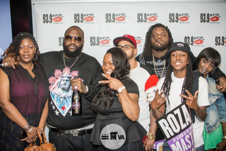 Rick Ross & Fat Trel @ 93.9 WKYS
