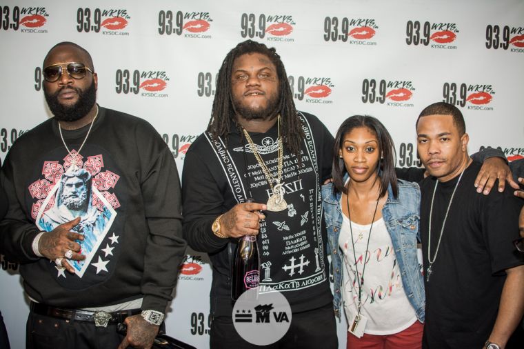 Rick Ross & Fat Trel @ 93.9 WKYS