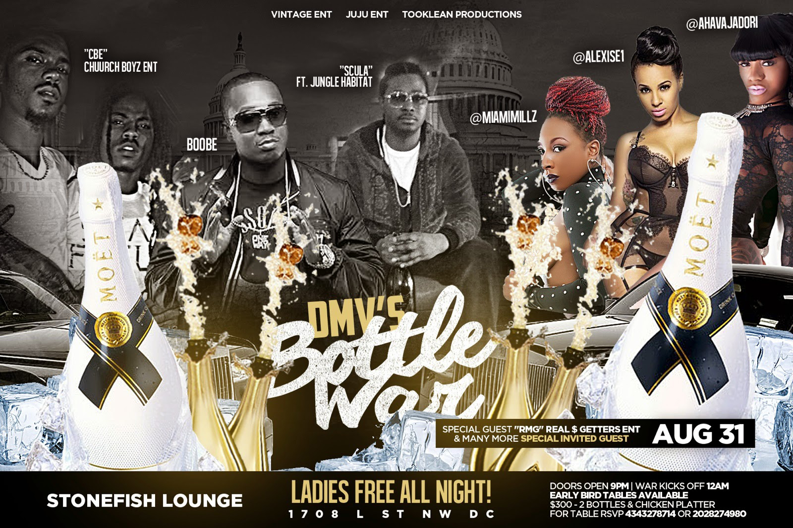 Stonefish Lounge Ending the Summer with Bottle WARS! 93.9 WKYS