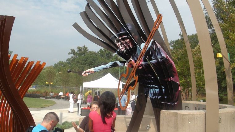 Chuck Brown Memorial Park Dedication