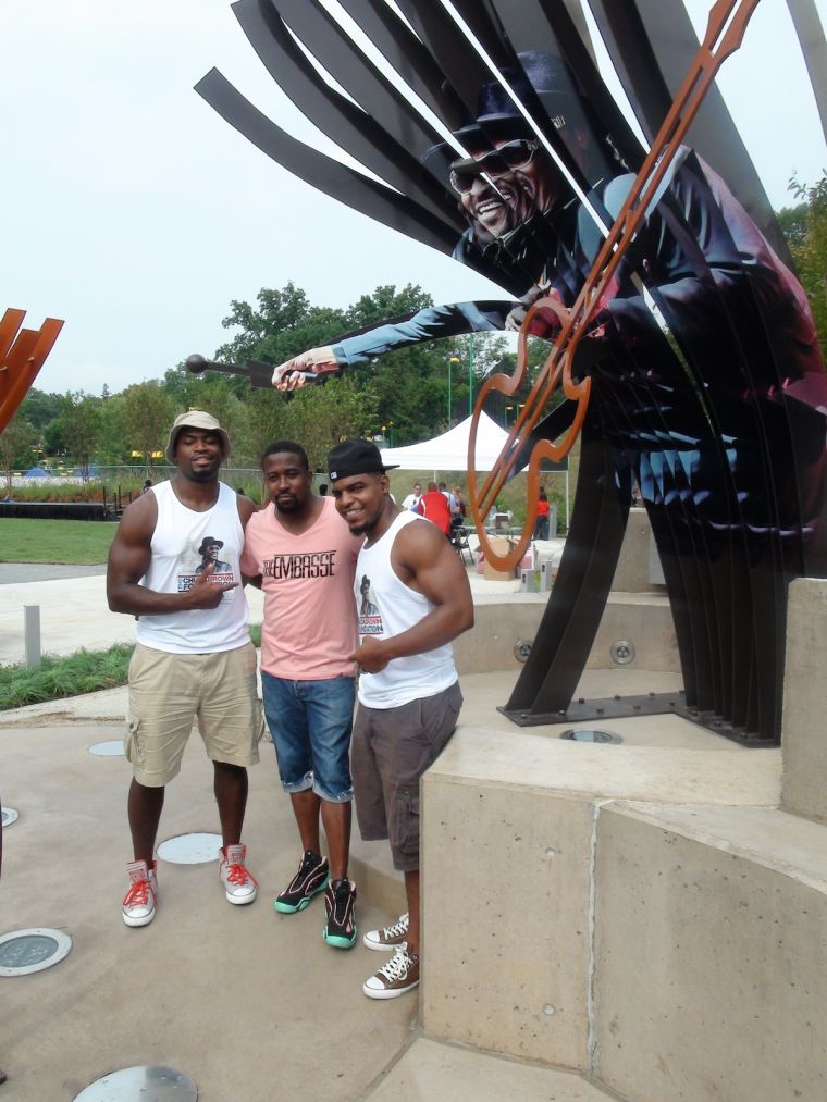 Chuck Brown Memorial Park Dedication