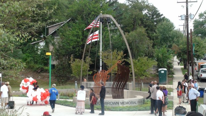 Chuck Brown Memorial Park Dedication