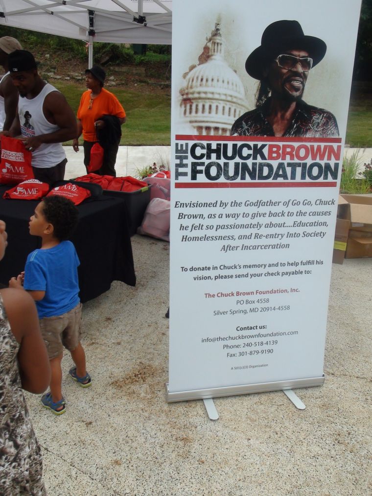 Chuck Brown Memorial Park Dedication