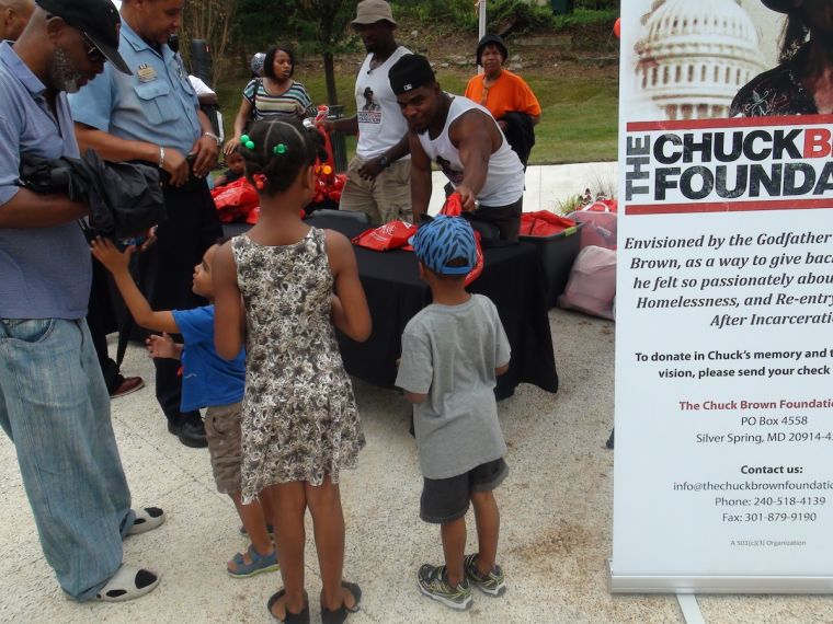 Chuck Brown Memorial Park Dedication