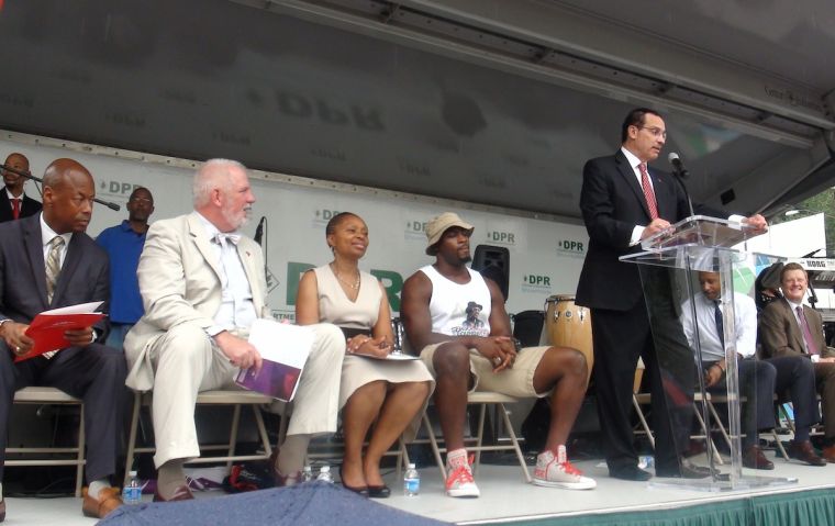 Chuck Brown Memorial Park Dedication