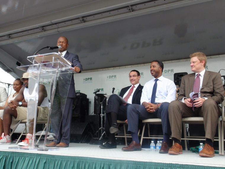 Chuck Brown Memorial Park Dedication