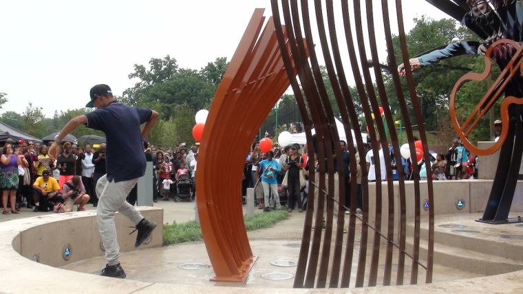 Chuck Brown Memorial Park Dedication