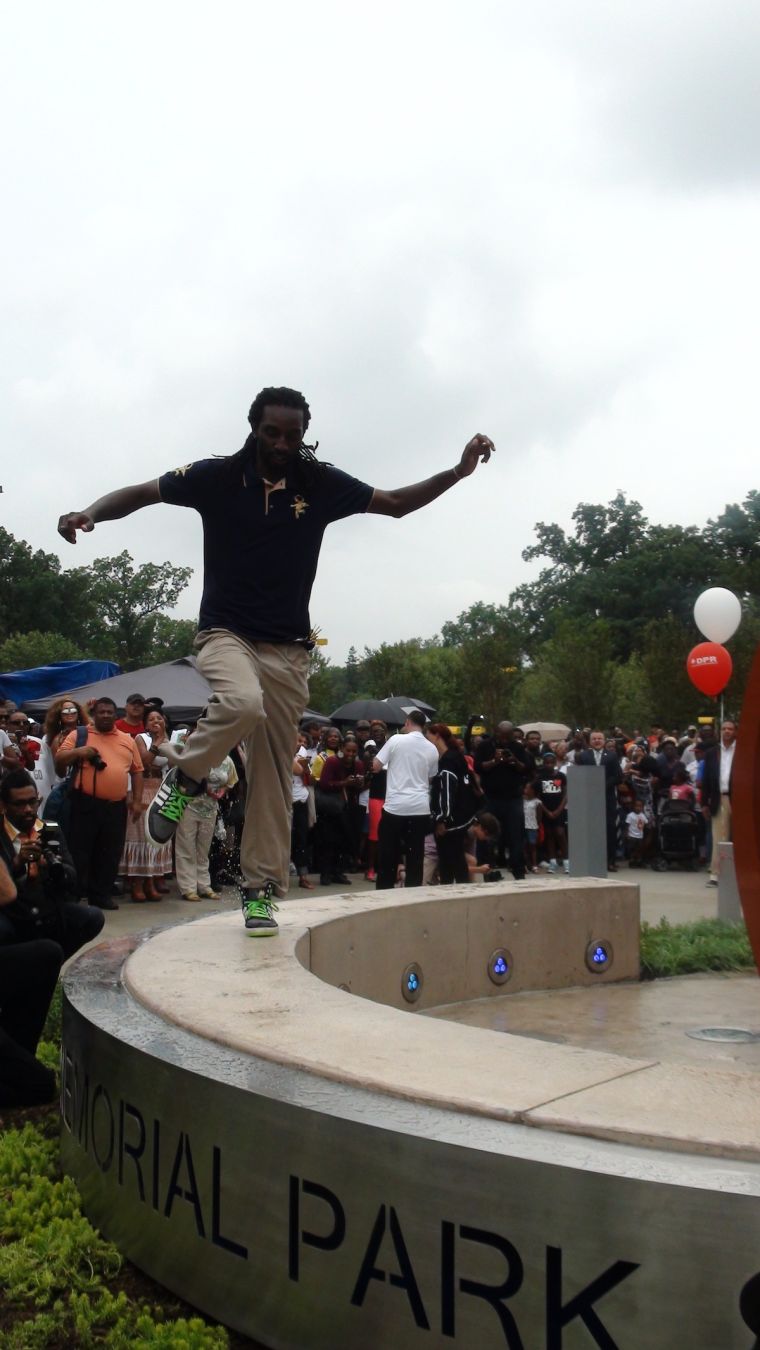 Chuck Brown Memorial Park Dedication