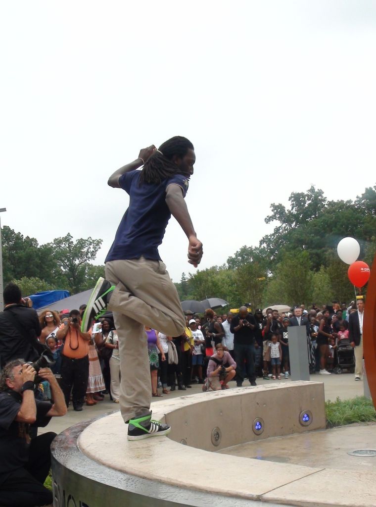 Chuck Brown Memorial Park Dedication