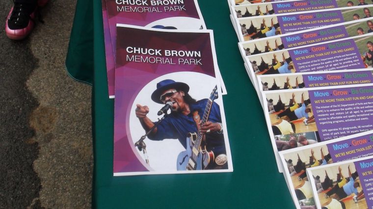 Chuck Brown Memorial Park Dedication