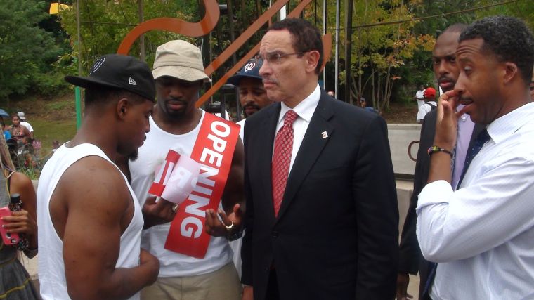 Chuck Brown Memorial Park Dedication