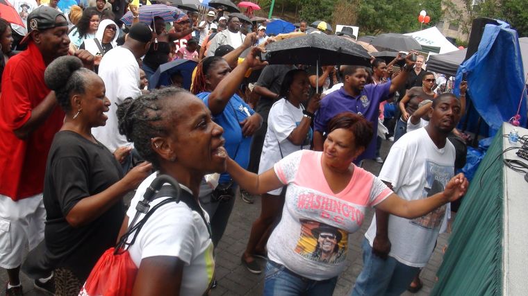 Chuck Brown Memorial Park Dedication