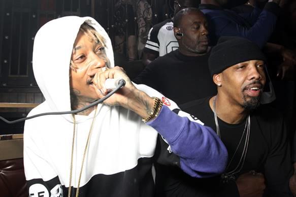 Wiz Khalifa Hennessy event