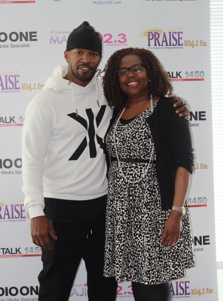 Jamie Foxx at Radio One DC