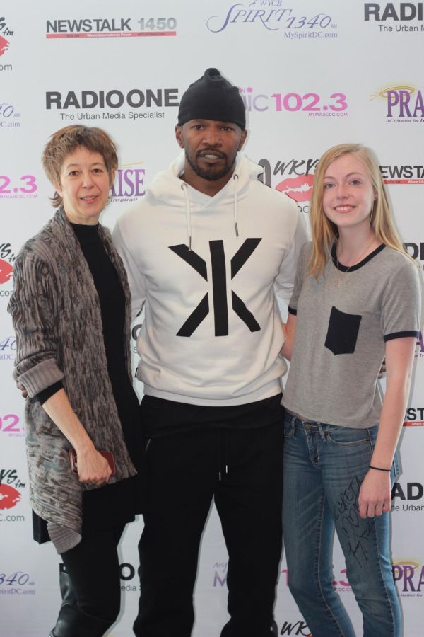 Jamie Foxx Visits Radio One DC