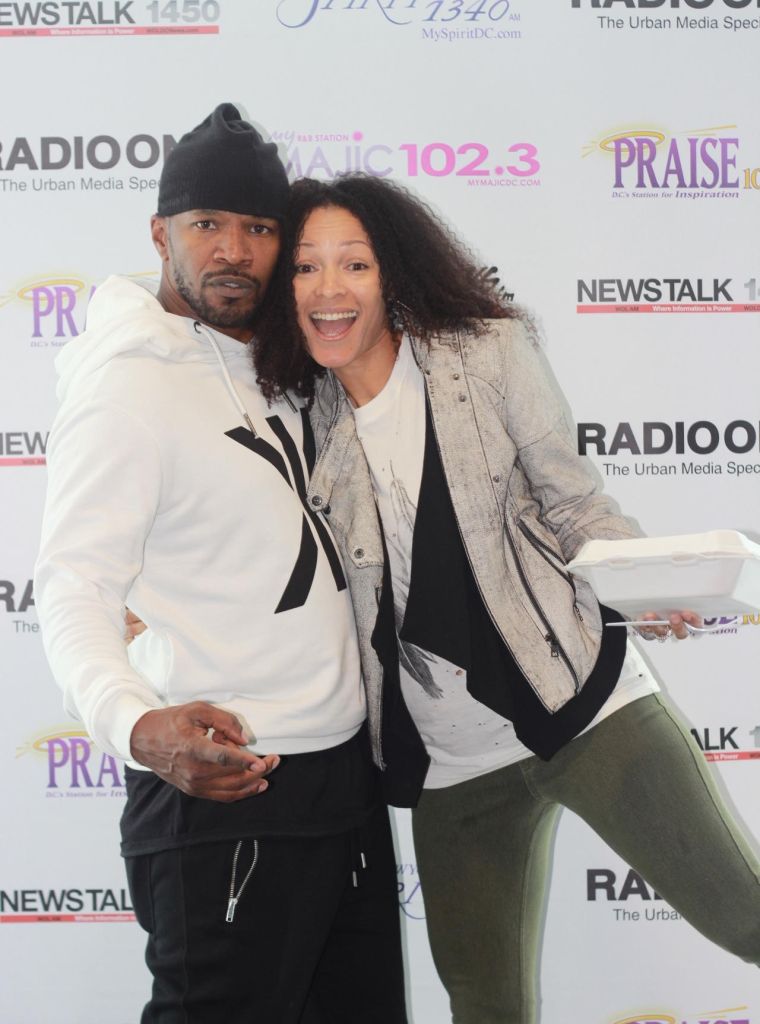 Jamie Foxx at Radio One DC