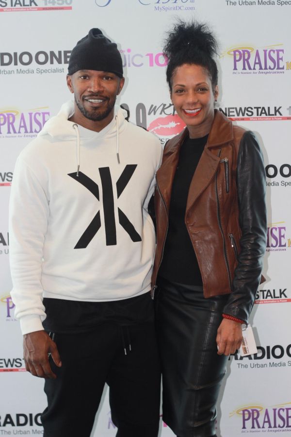 Jamie Foxx Visits Radio One DC