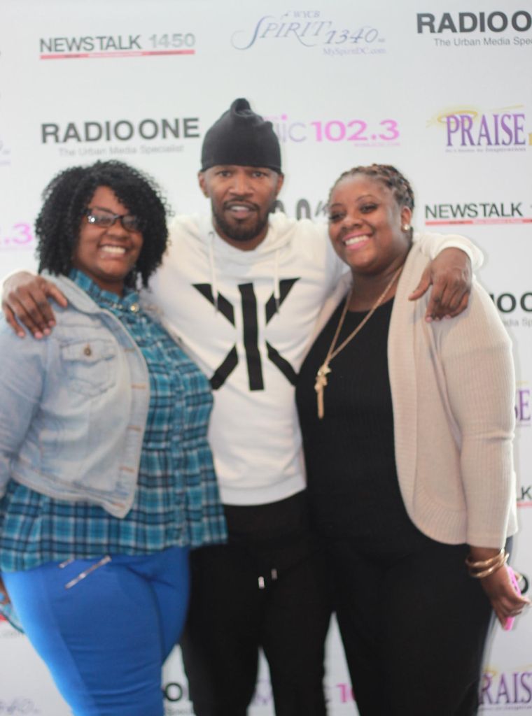 Jamie Foxx at Radio One DC