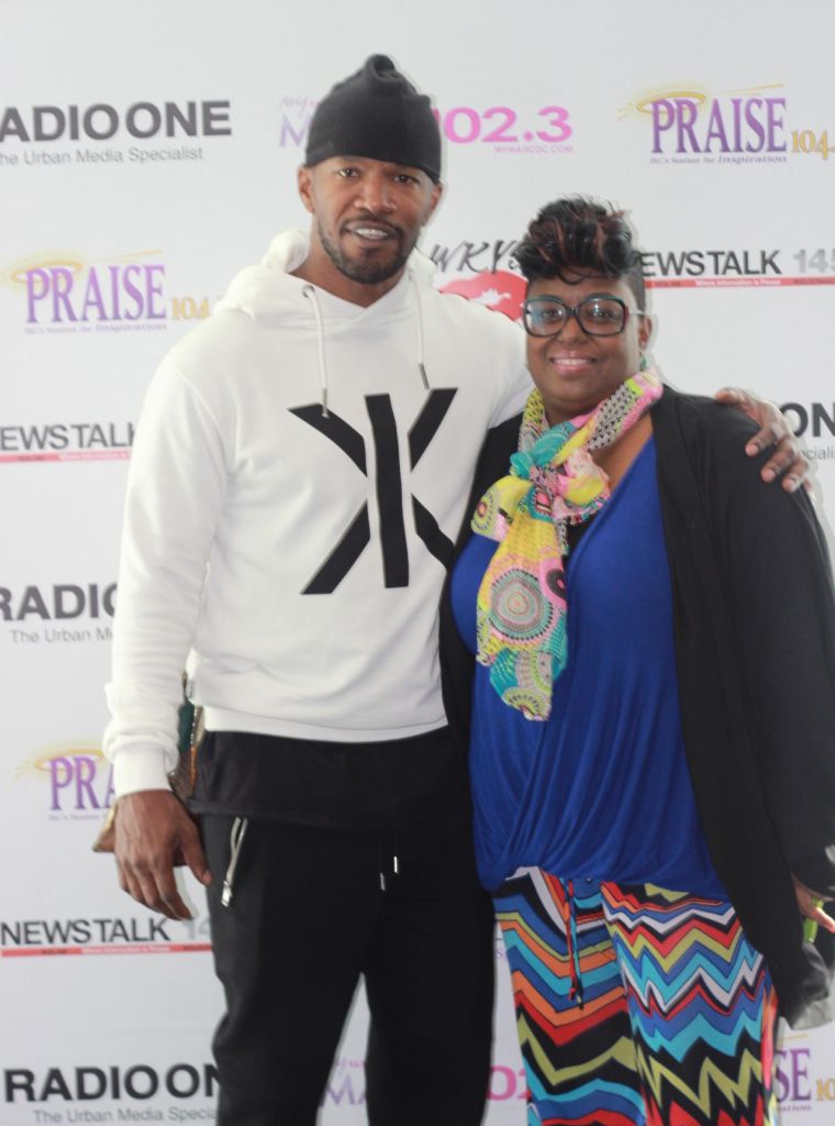 Jamie Foxx at Radio One DC