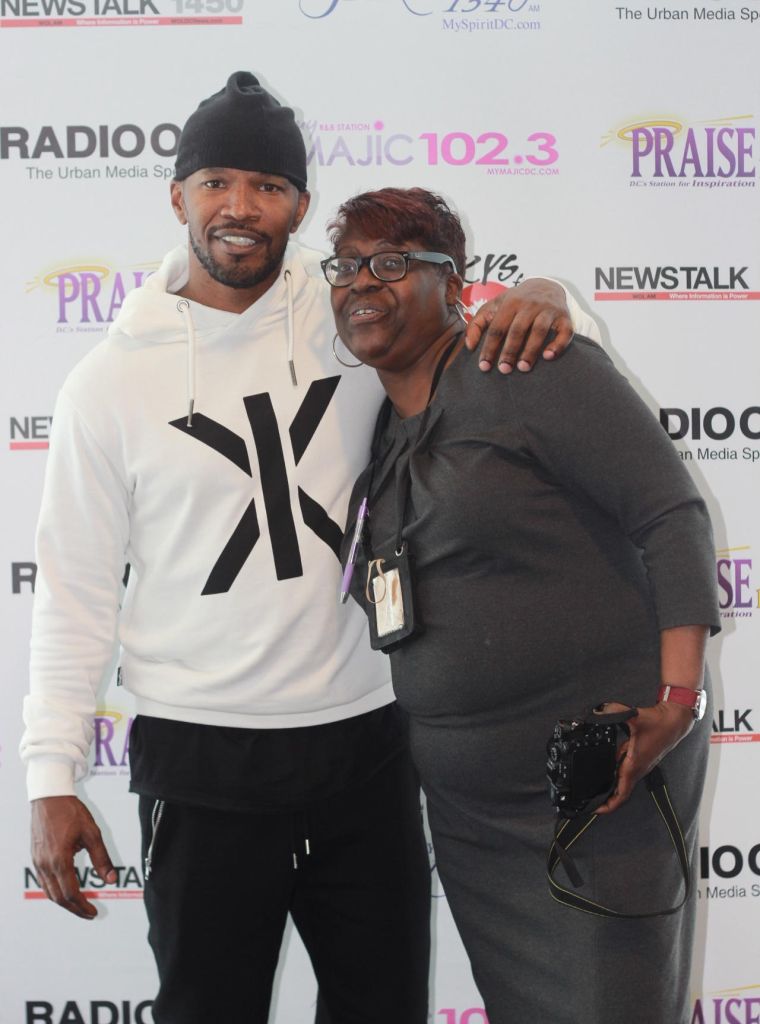 Jamie Foxx at Radio One DC