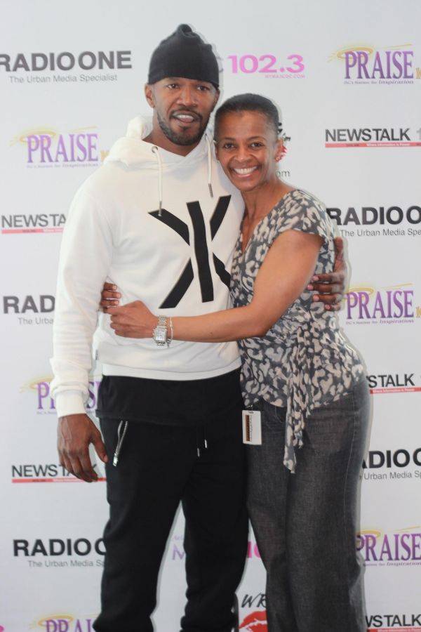 Jamie Foxx Visits Radio One DC