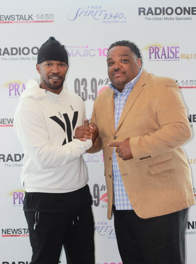 Jamie Foxx at Radio One DC