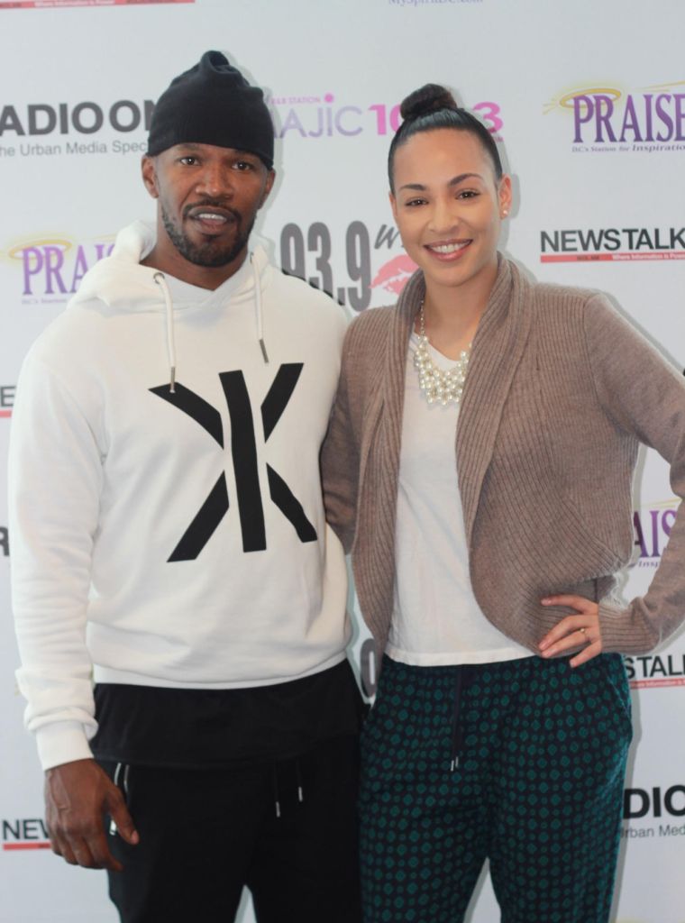 Jamie Foxx at Radio One DC