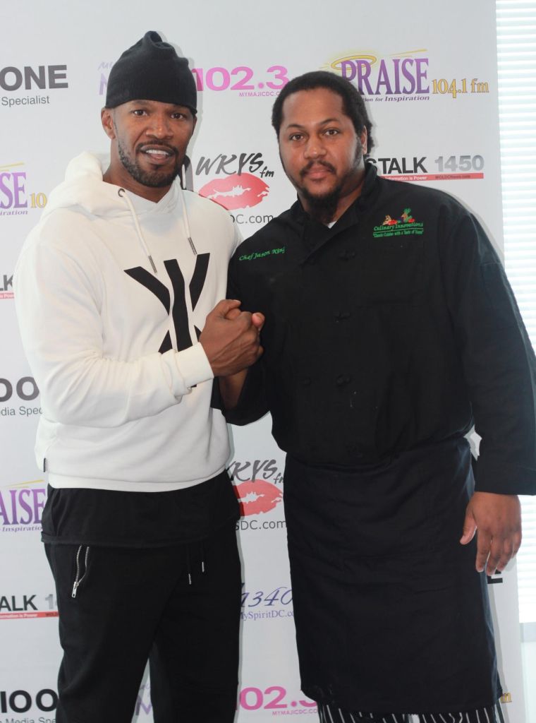 Jamie Foxx at Radio One DC