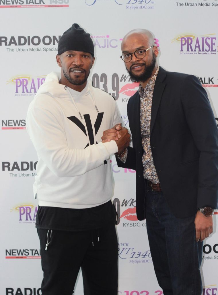 Jamie Foxx at Radio One DC