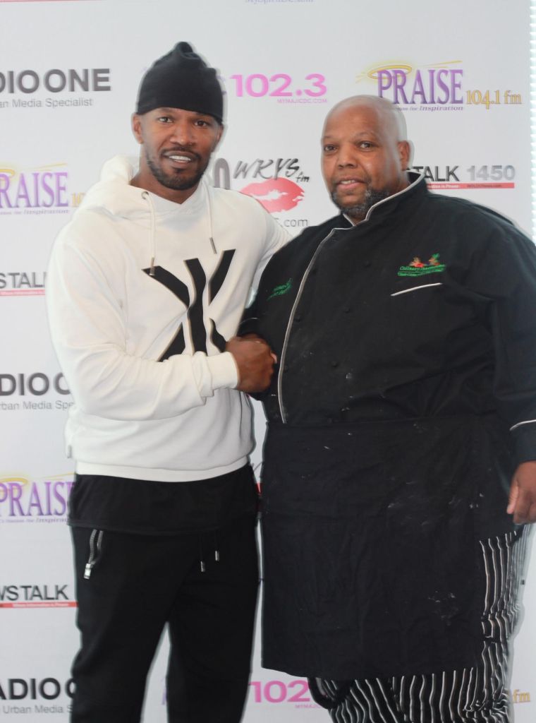 Jamie Foxx at Radio One DC