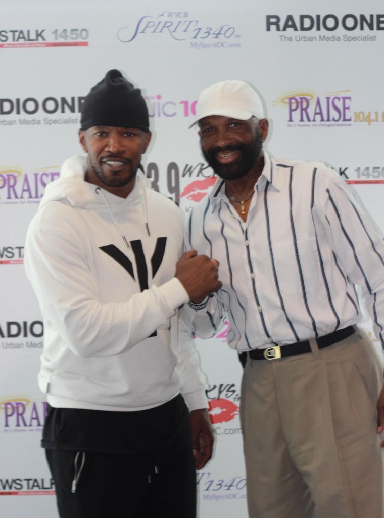 Jamie Foxx at Radio One DC
