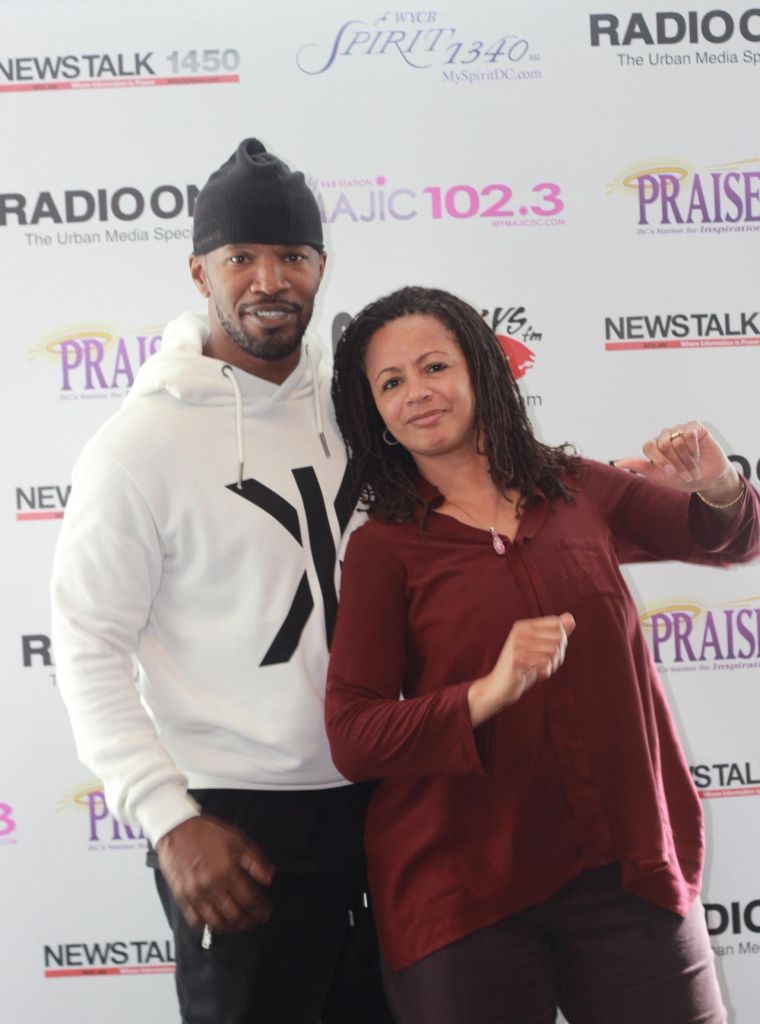 Jamie Foxx at Radio One DC