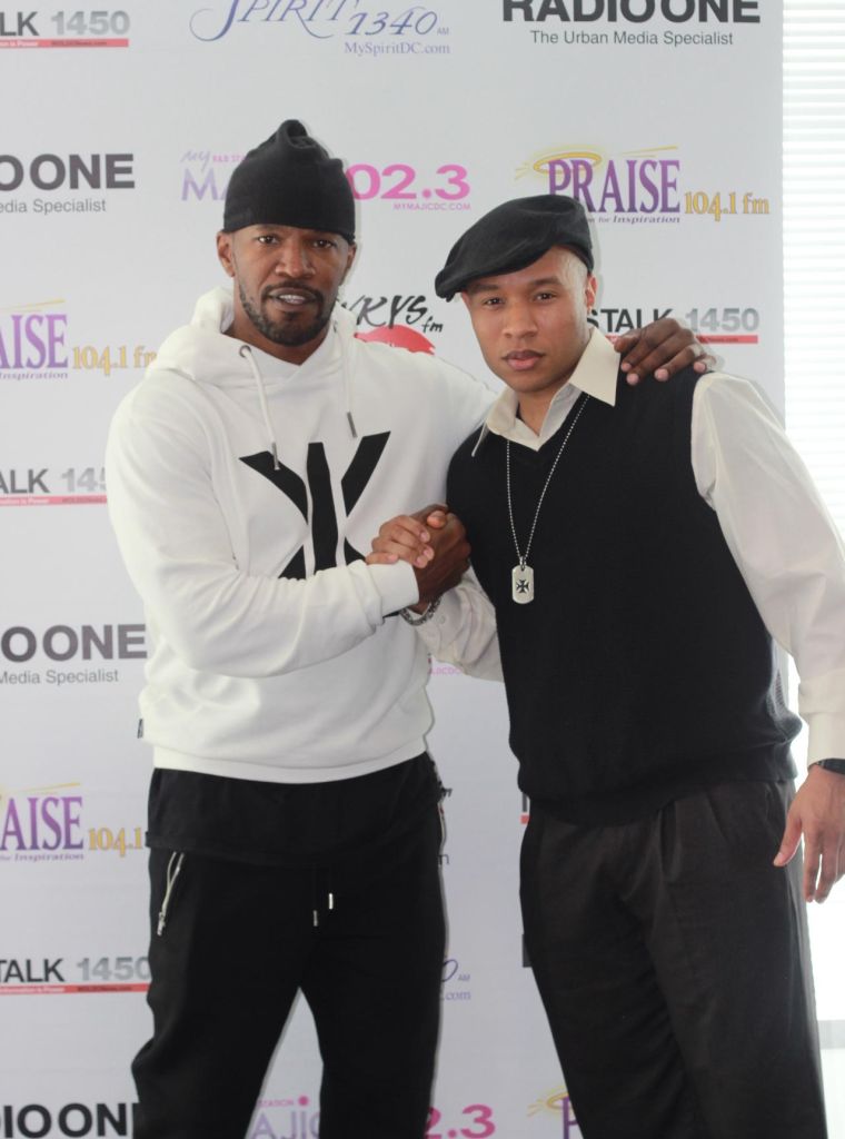 Jamie Foxx at Radio One DC