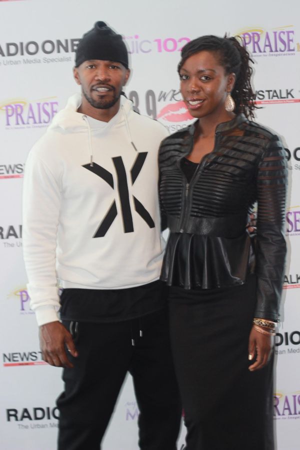 Jamie Foxx Visits Radio One DC