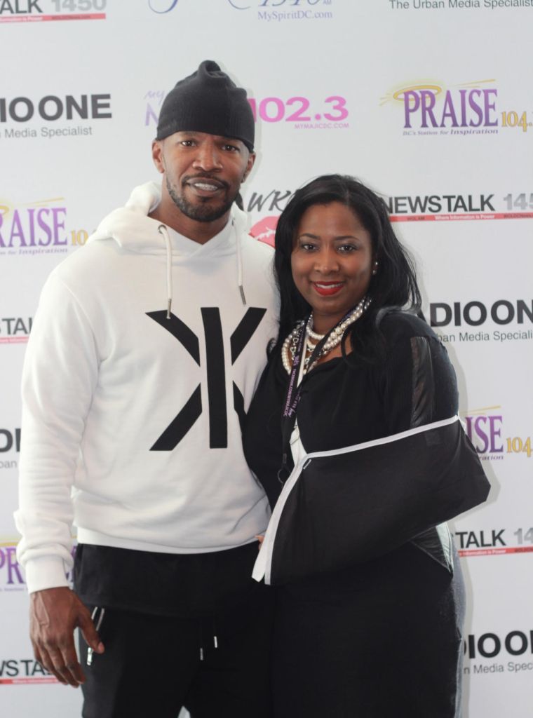 Jamie Foxx at Radio One DC