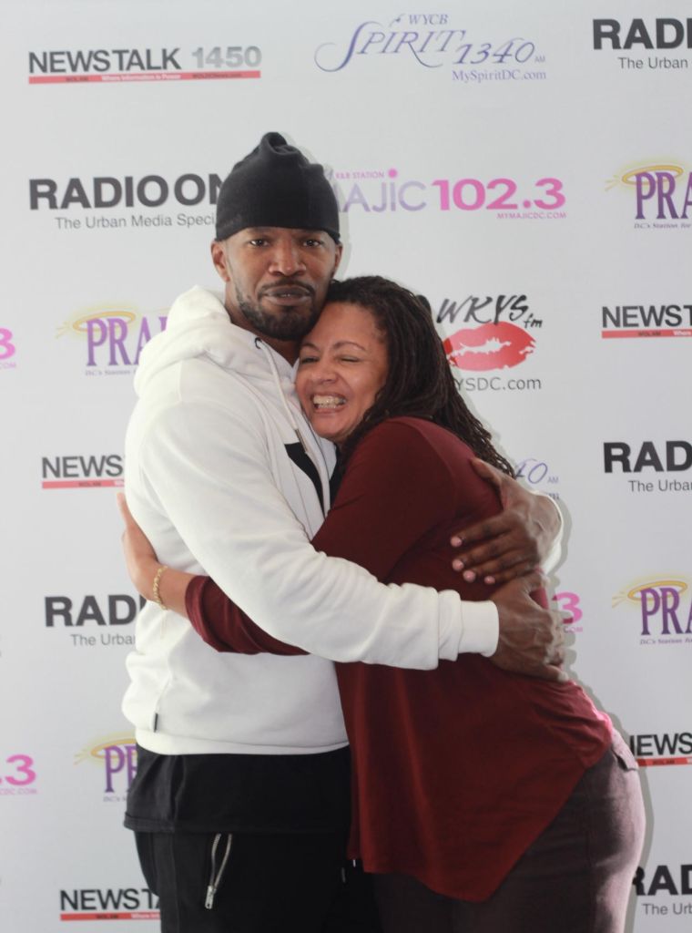 Jamie Foxx at Radio One DC