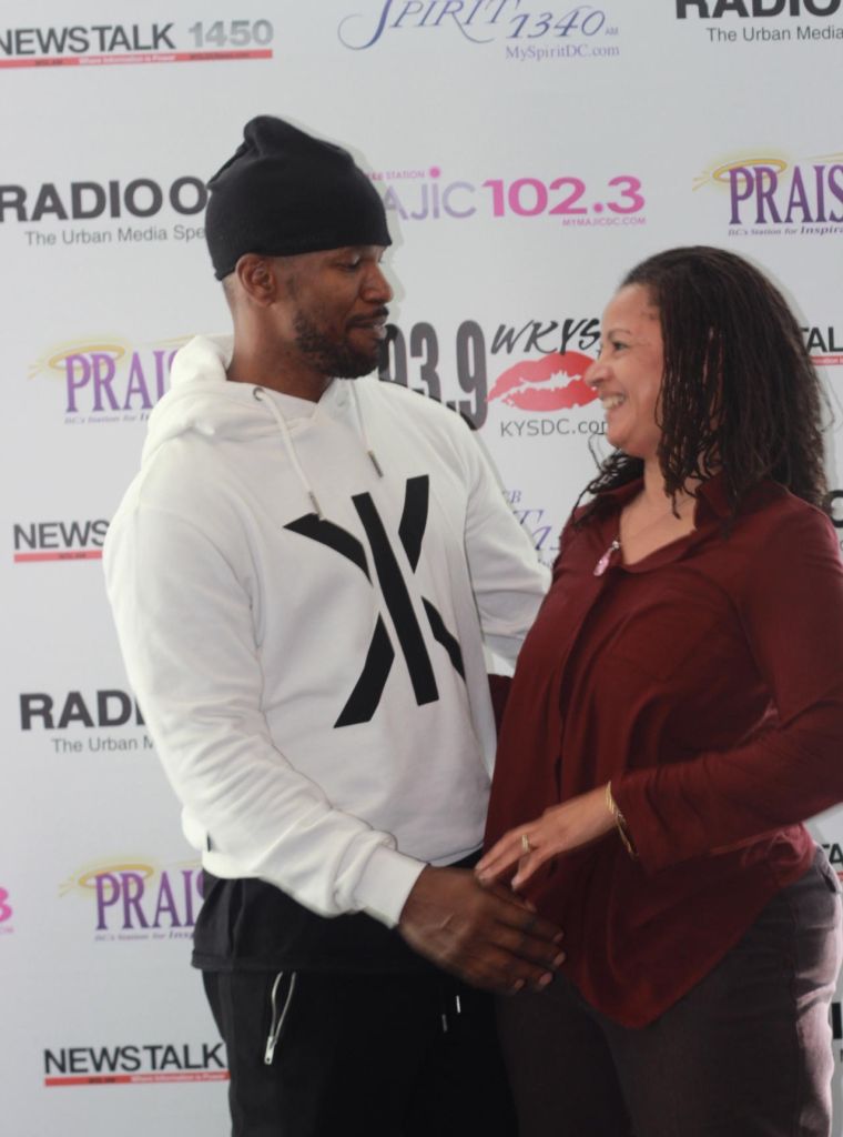 Jamie Foxx at Radio One DC