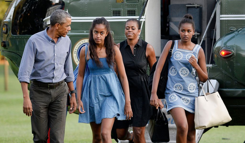First Family Returns To White House From Martha's Vineyard Vacation