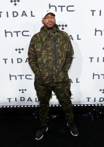 Celebrities arrive to the Tidal X 10/20 show in Brooklyn