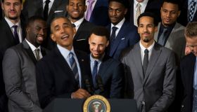 Golden State Warriors honored at White House