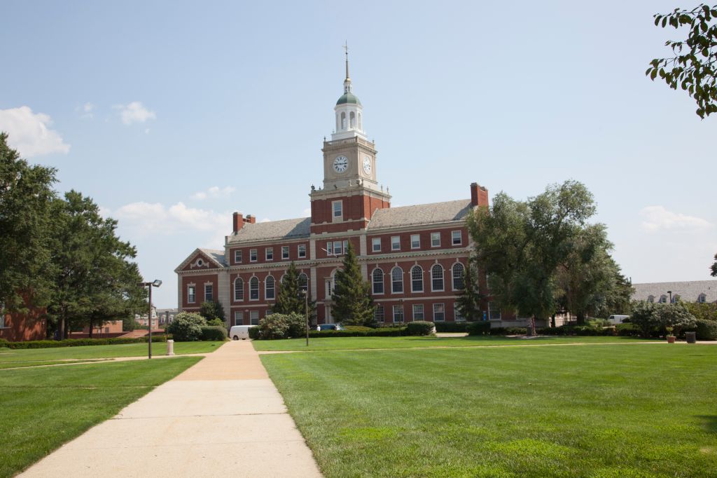 The grounds of Howard University, Washington, D.C.