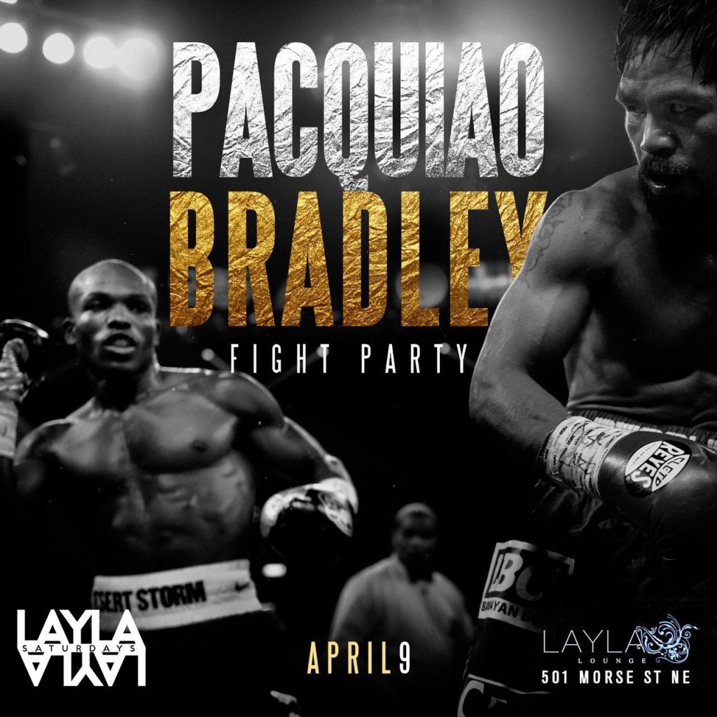 Pacquiao Bradley Fight Party