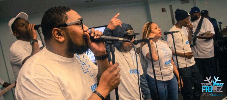 The FAM in the Morning Unplugged: Backyard Band (Big G, Earl, Los, Sweet Thing, Weensey)