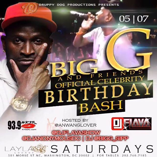Big G and Friends Official Celebrity Birthday Bash 93.9 WKYS