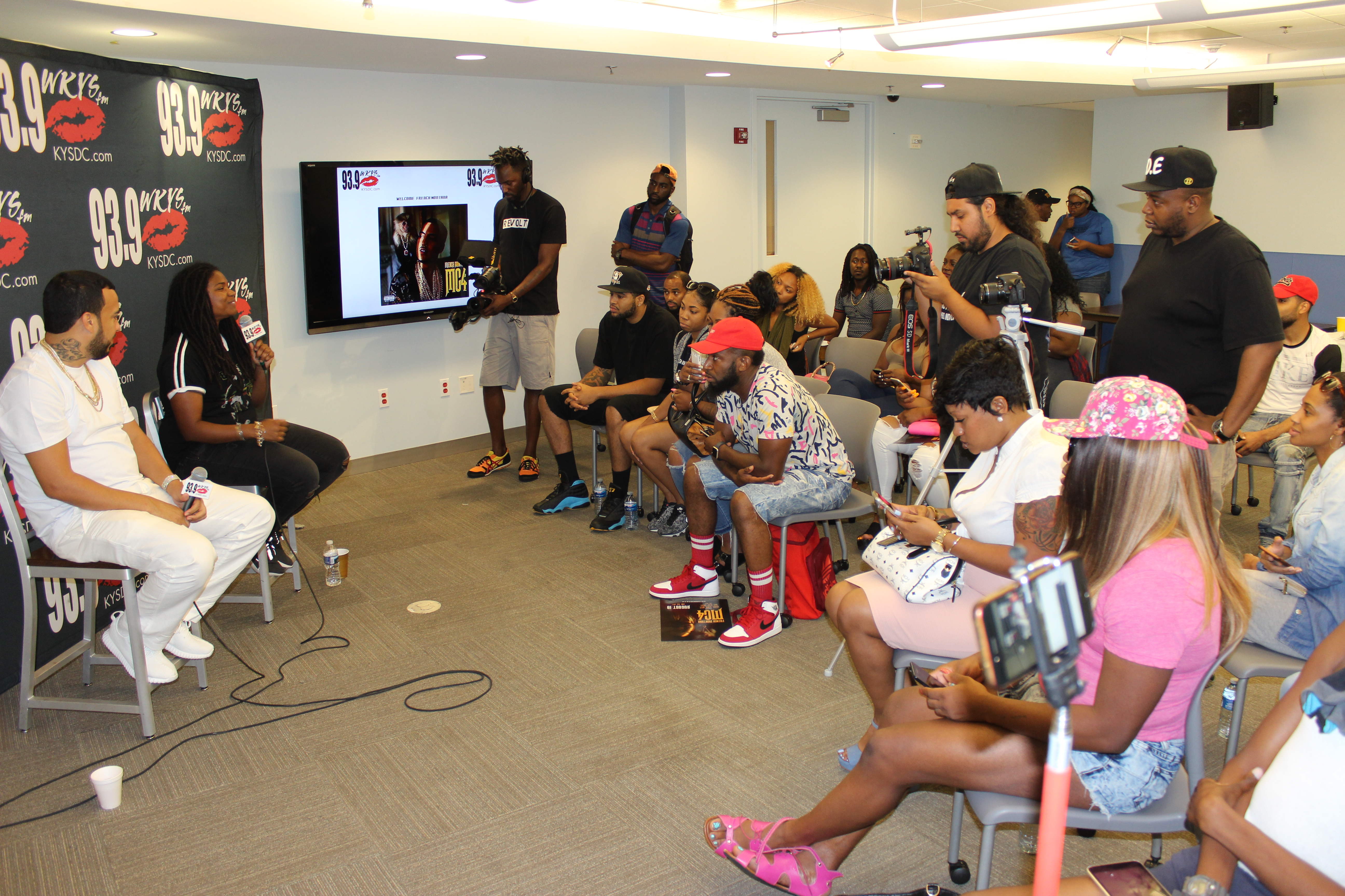 [Photos] French Montana Meet & Greet