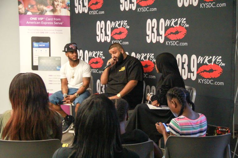 [Photos] DJ Khaled Meet & Greet With The Fam In The Morning